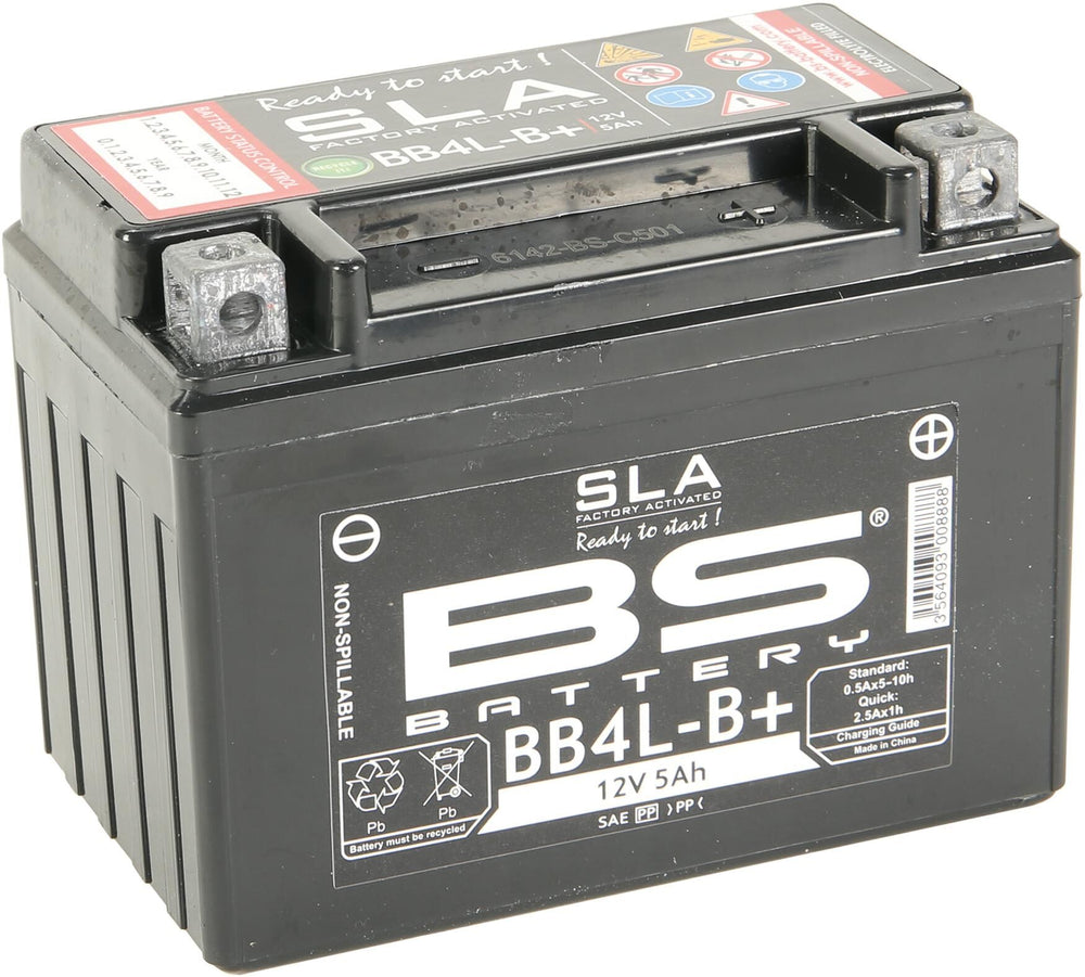 BS-battery battery bb4l-b . battery bb4l-b+ 5ah bs sla