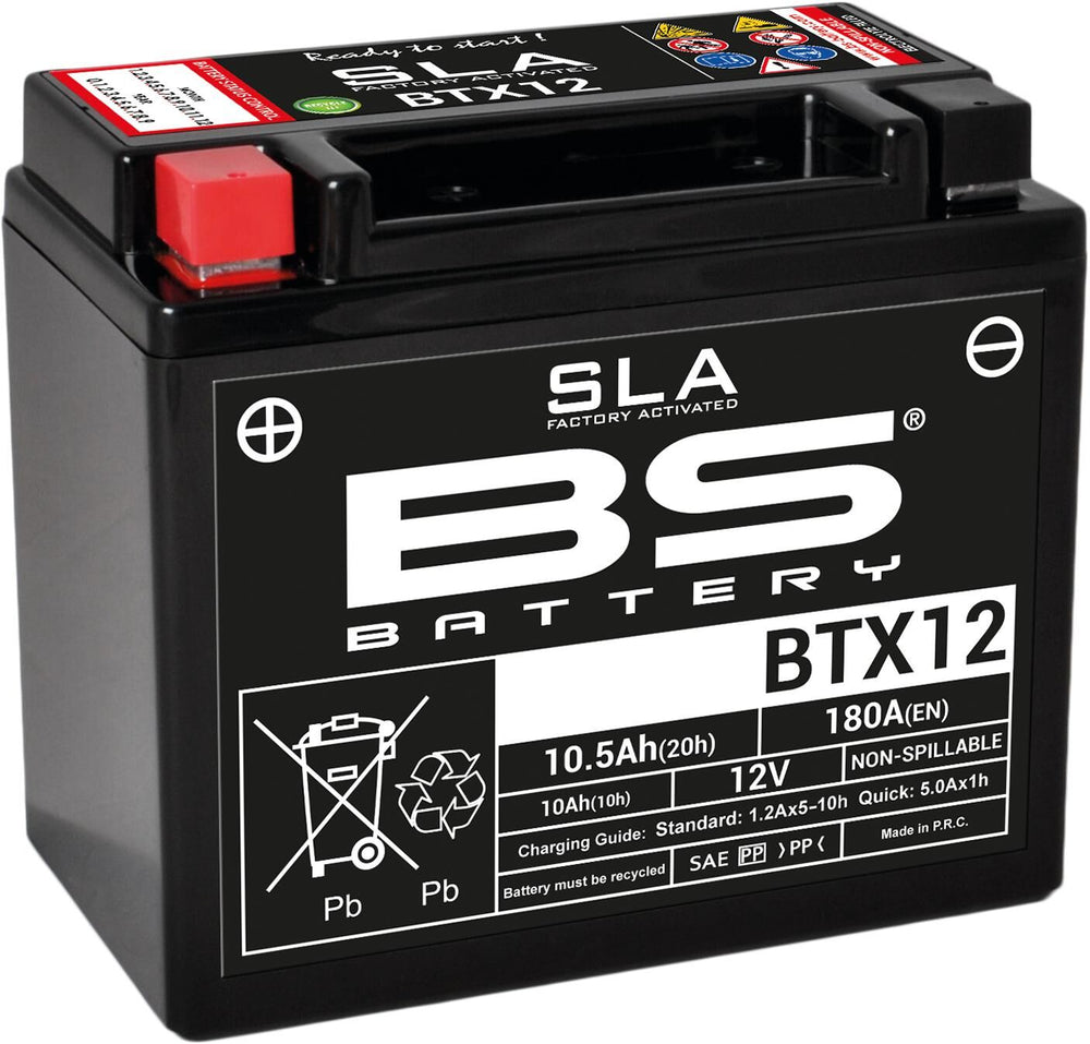 Bs-battery bs-batterij batterij btx12 btx12-bs . battery btx12 bs sla
