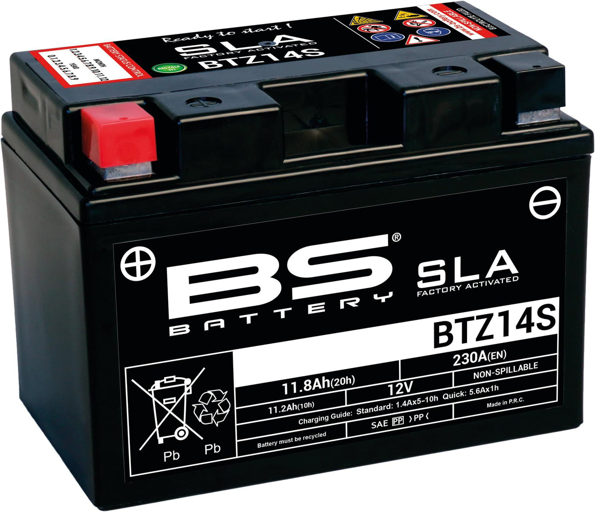 Bs-battery bs-battery battery btz14s btz14s-bs . battery btz14s bs sla