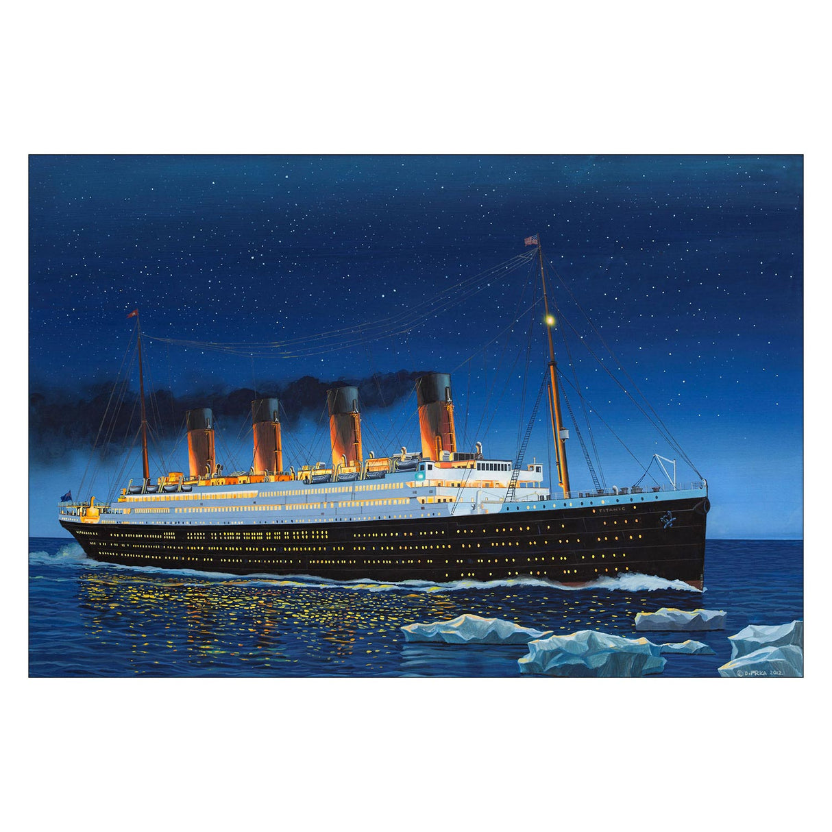 Revell r.m.s. titanikas