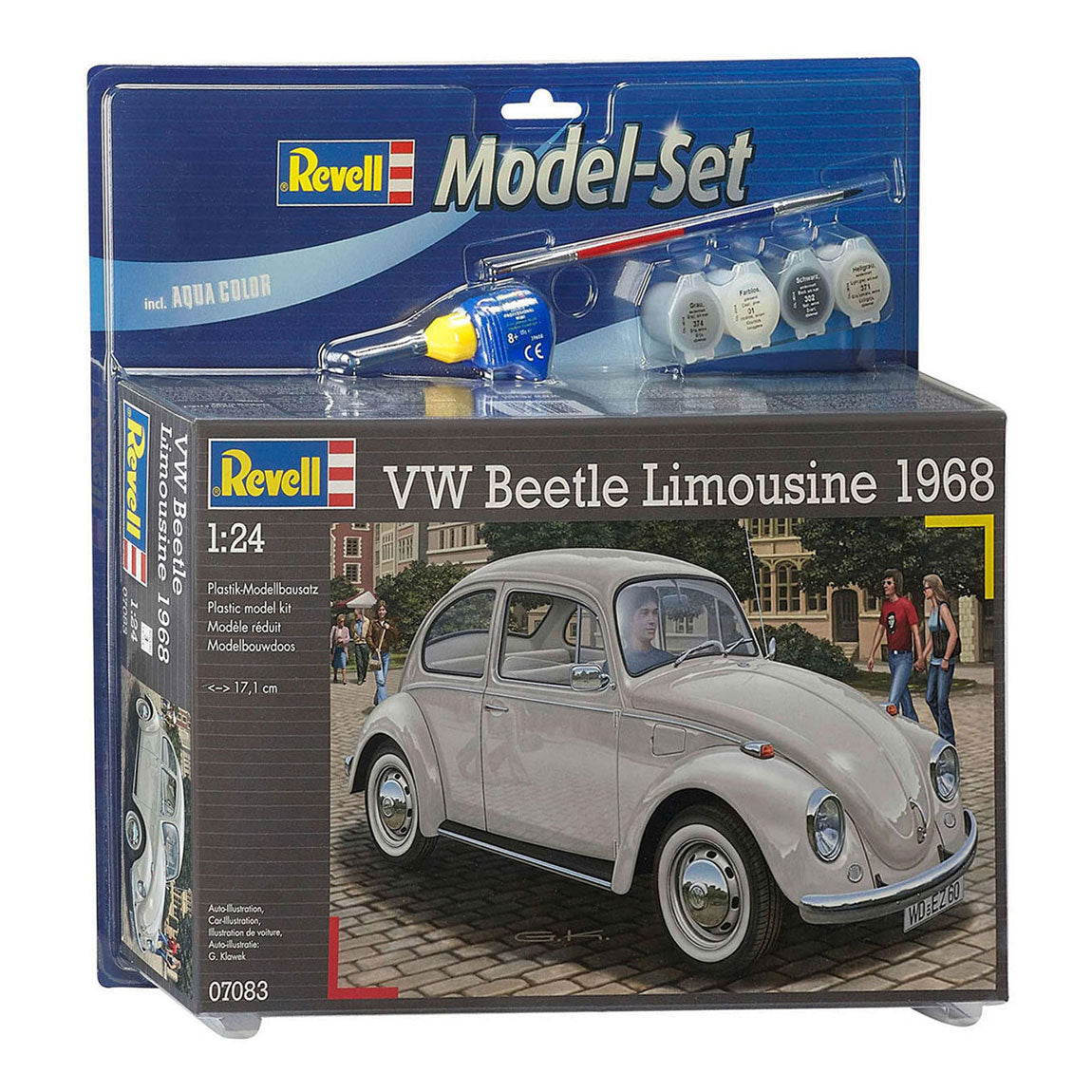 Revell Model Set - Volkswagen Beetle Limusine 68