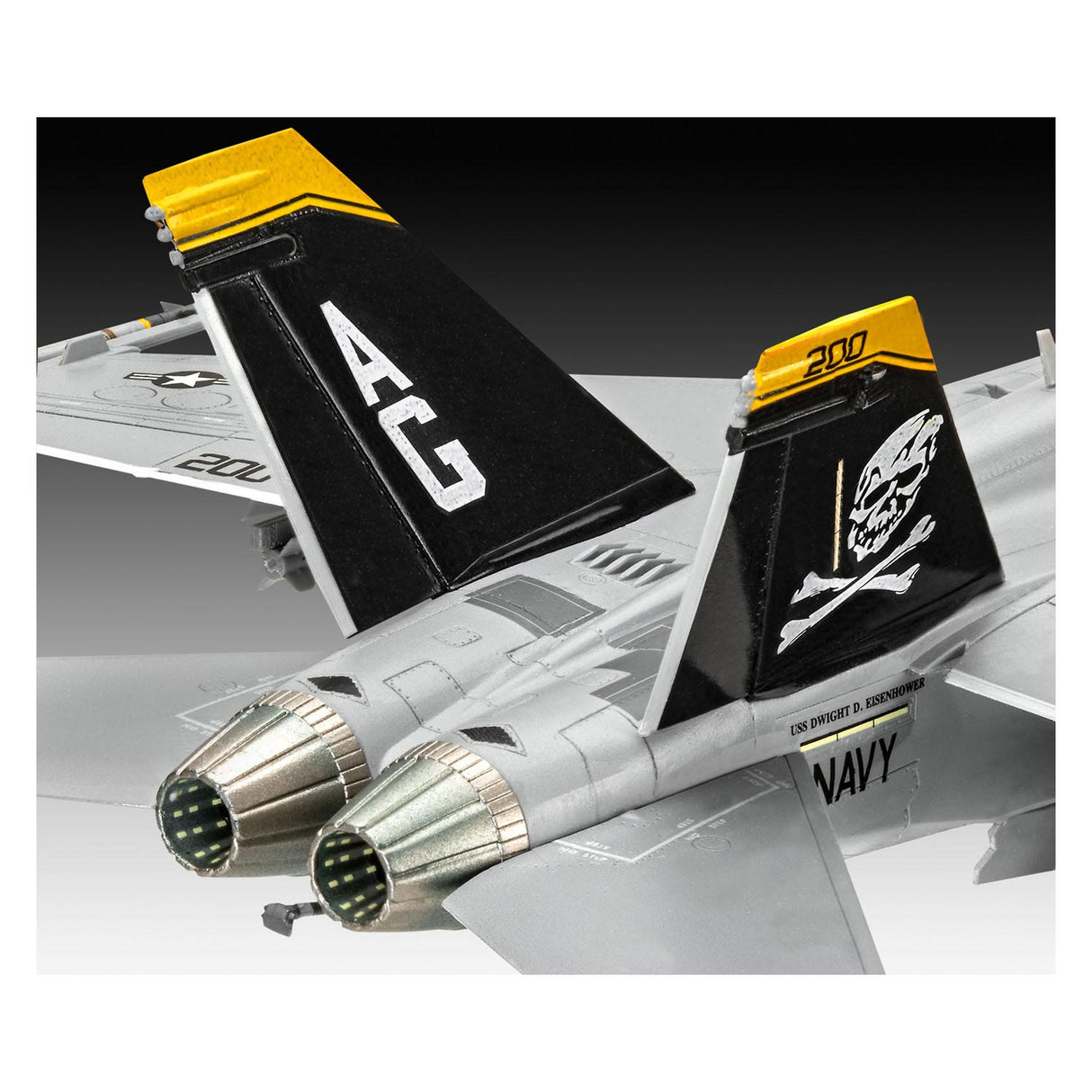 Revell F A-18F Super Hornet Model Building