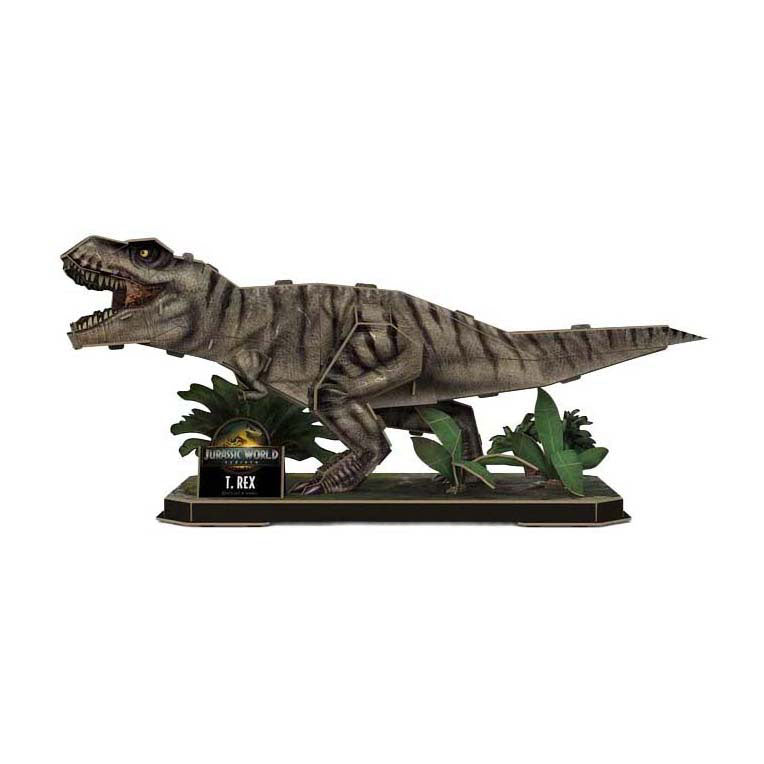 Revell 3D komplet za sestavljanje sestavljanke Jurski svet - t. rex - 45 kosov.