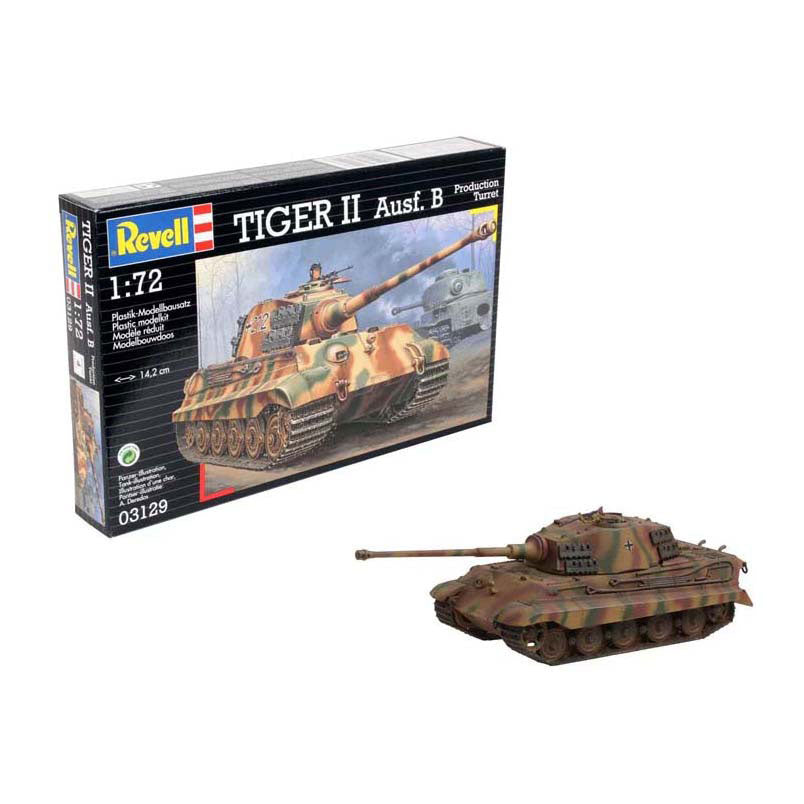 Revell modelbouwpakket - tiger ii ausf. b 1:72 - 144dlg.