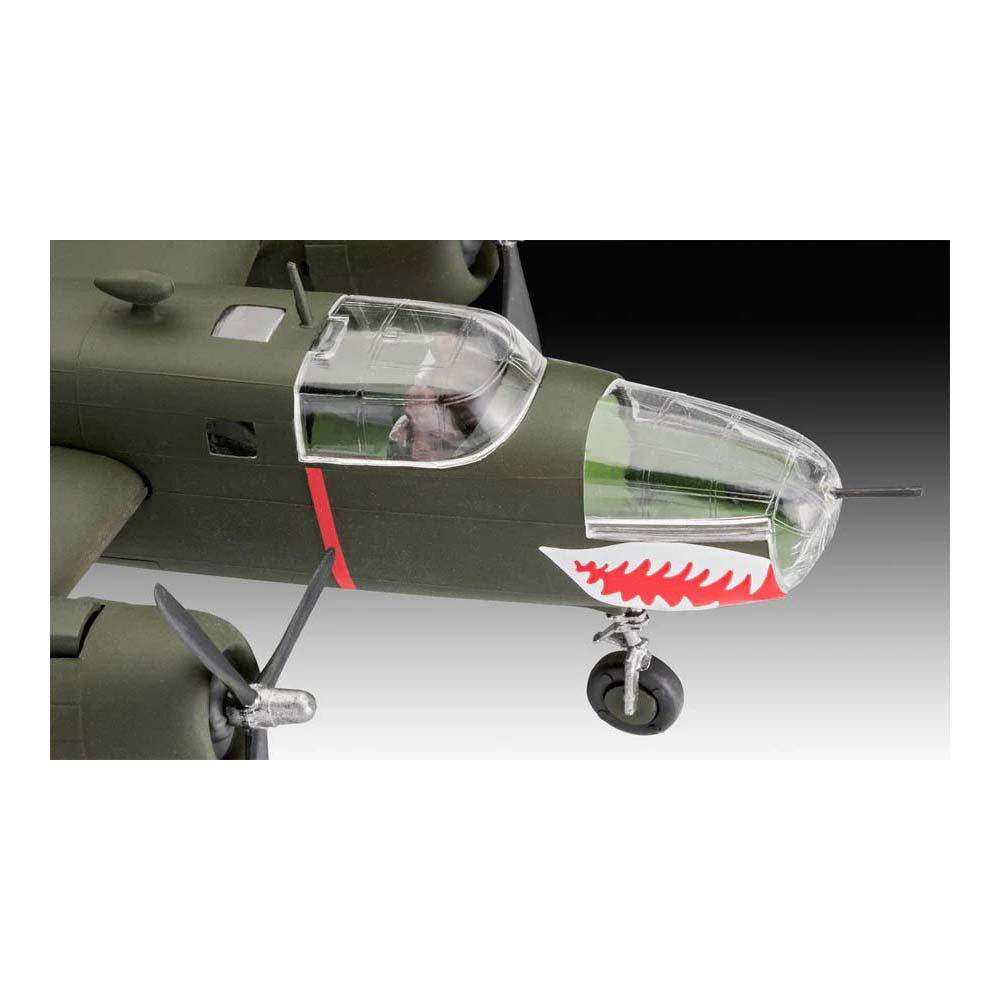 Revell modelbouwpakket - b-25 mitchell - 44dlg.