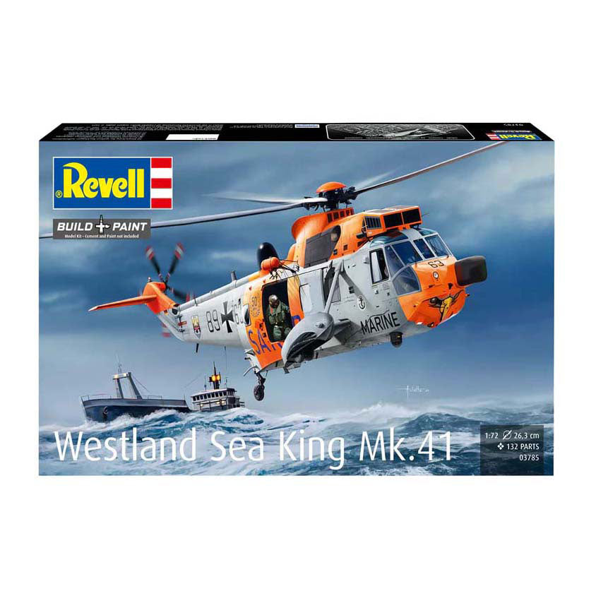 Revell modelbouwpakket - westland sea king mk. 41 1:72 - 132dlg.
