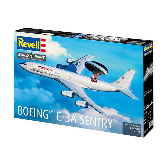 Revell model kit - boeing e-3a sentry