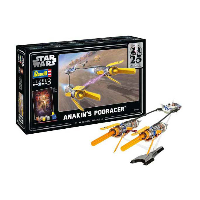 Revell model kit star wars - anakin's podracer 1:31 - 53 stk.