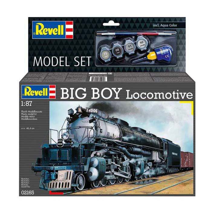 Revell modelbouwpakket - big boy locomotive 1:87 - 233dlg.