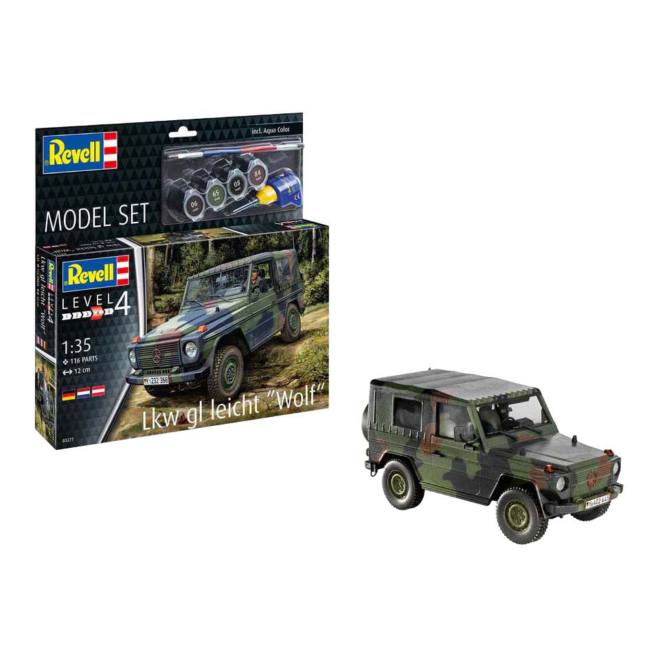 Revell modelbouwpakket - lkw gl leicht wolf 1:35 - 116dlg.