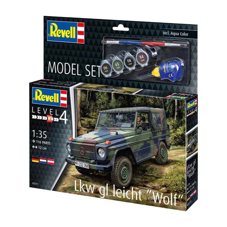 Revell modellsett - lkw gl light wolf 1:35 - 116 stk.