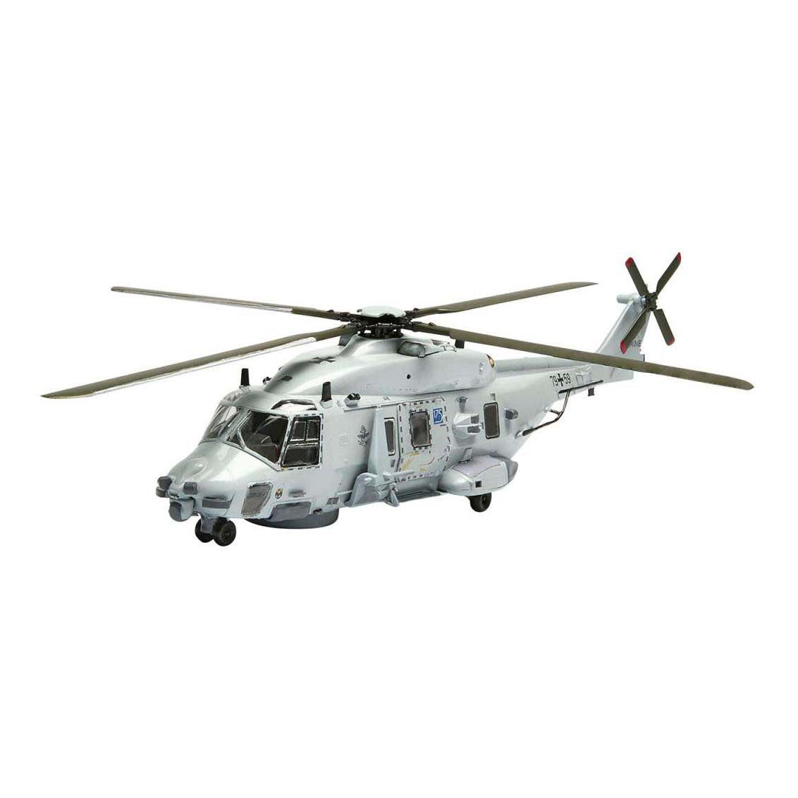 Revell model kit - nh90 nfh navy 1:72 - incl. aqua color basic paint colors
