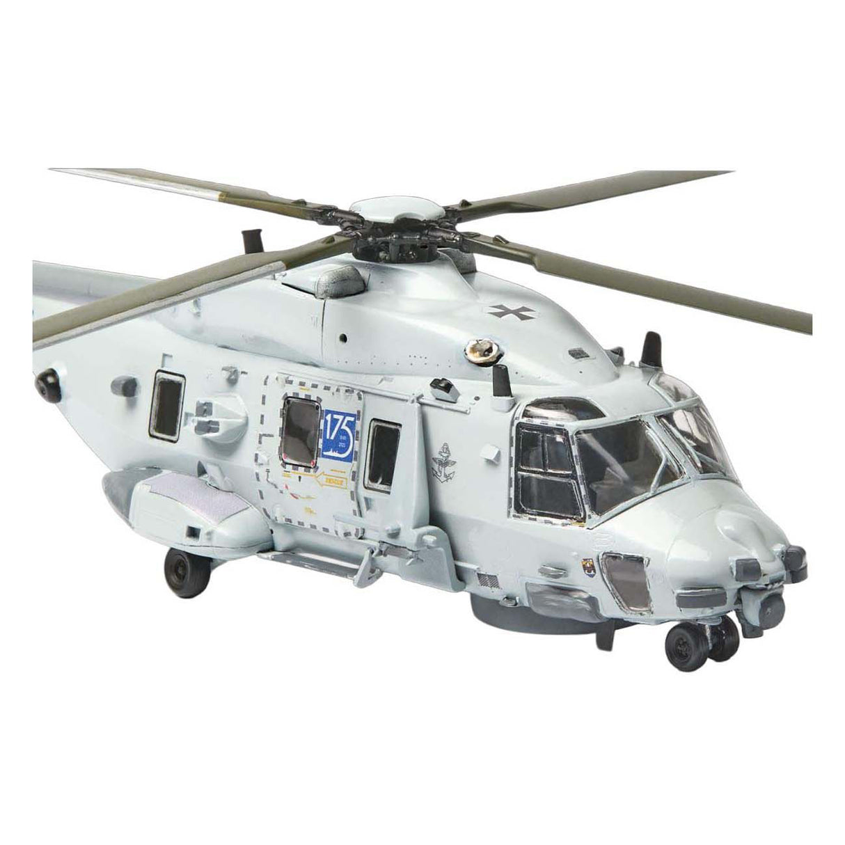 Revell model kit - nh90 nfh navy 1:72 - incl. aqua color basic paint colors