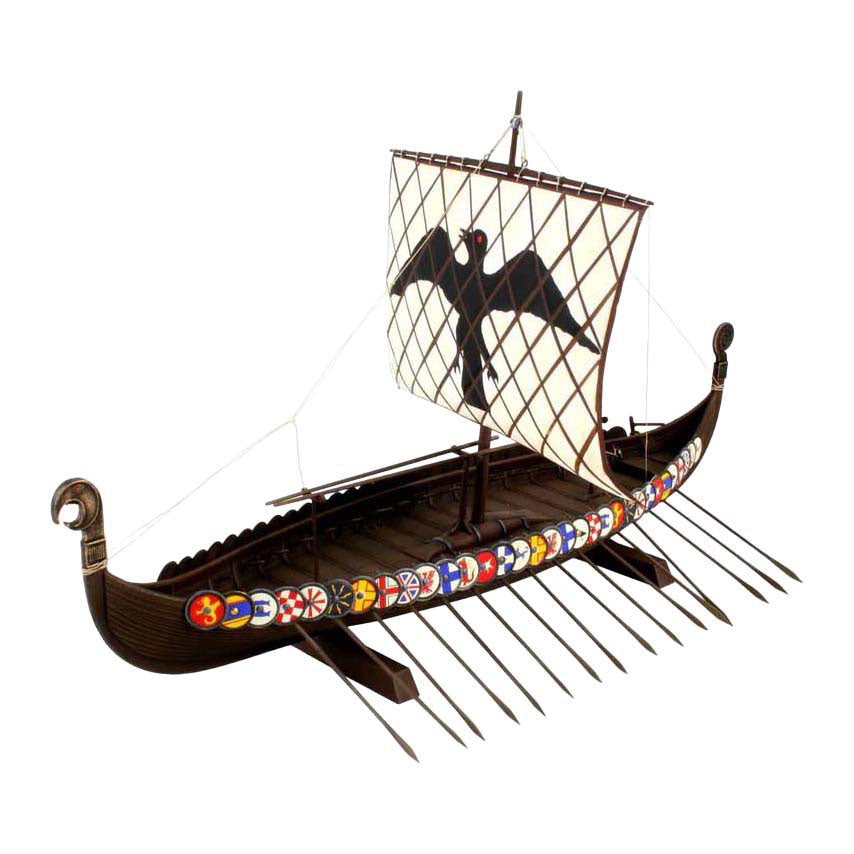 Revell model building kit - viking ship 1:50