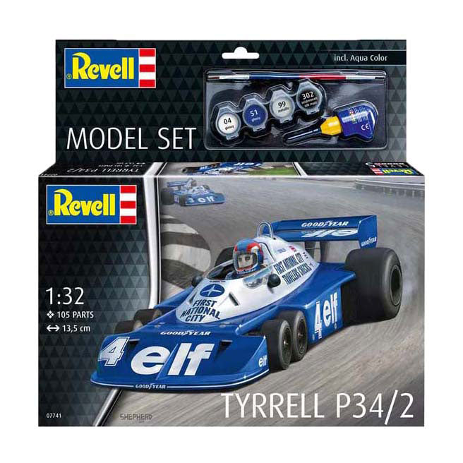 Revell modelbouwpakket - tyrrel p34 2 1:32 - 105dlg.