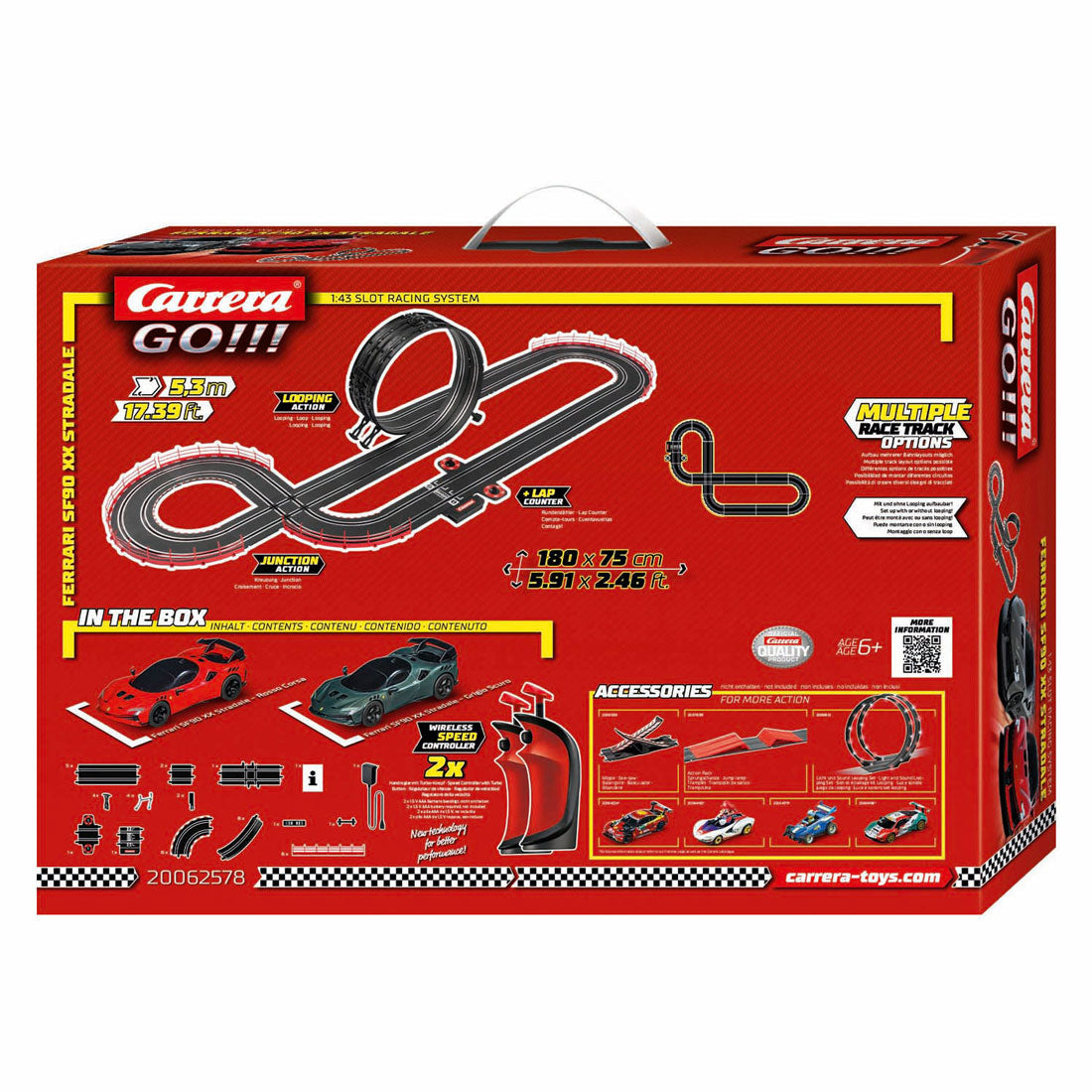 Carrera Go !!! Supercars Ferrari SF-90 XX Stradale
