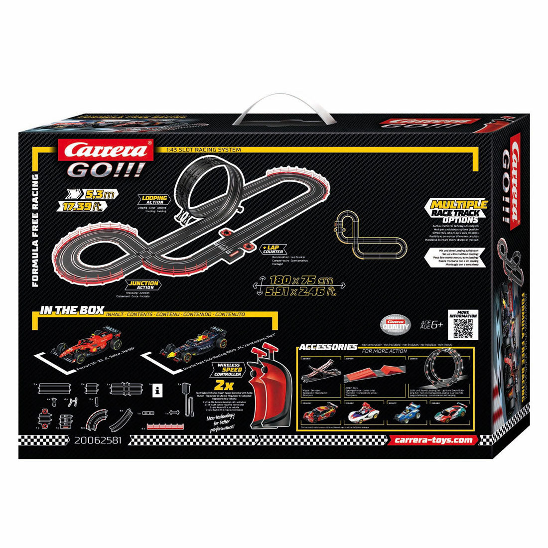 Carrera GO!!! Gratis racing trådløs