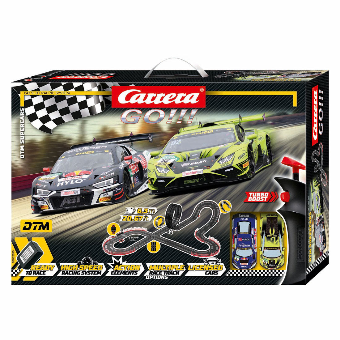 Carrera mennä!!! kilparata - dtm-superautot