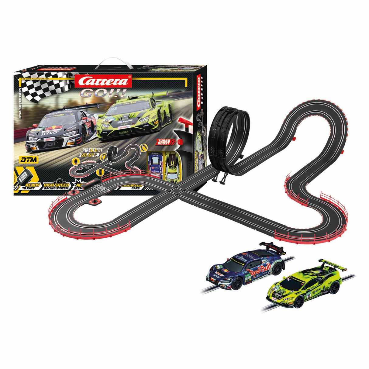 Carrera gå!!! racerbane - dtm superbiler