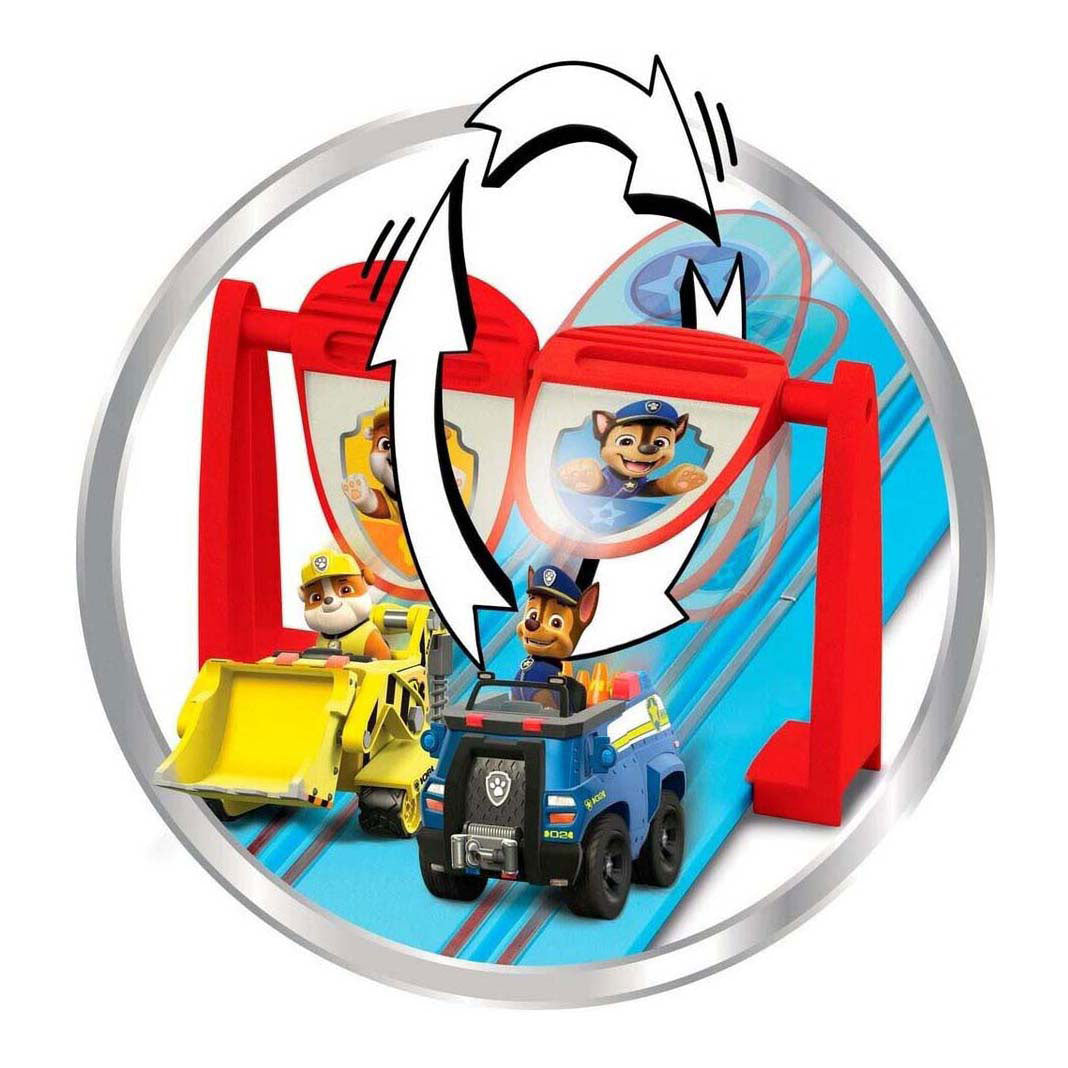 Carrera racebaan first paw patrol - on the double 2,9m