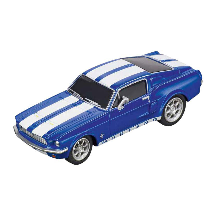 Carrera ford mustang '67 - azul carreras 1:43