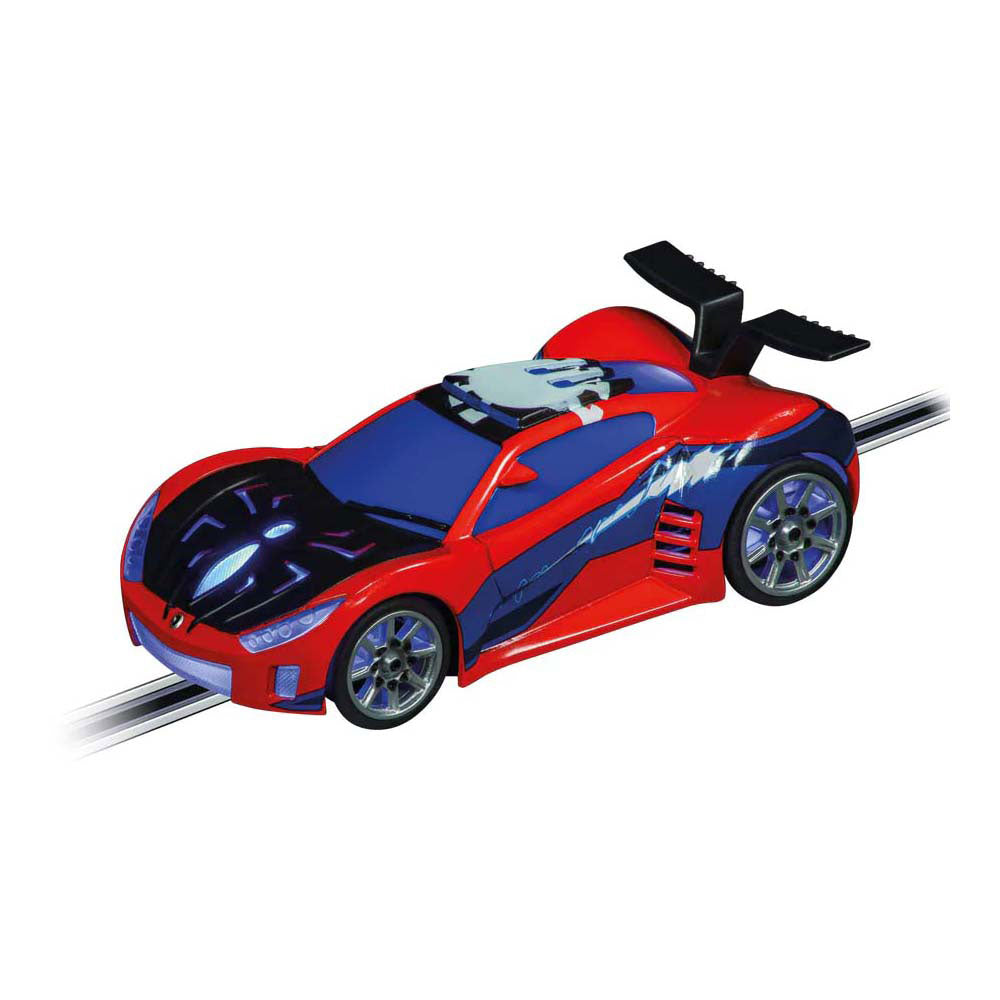 Carrera spider-man speed shifter blauw - 1:43