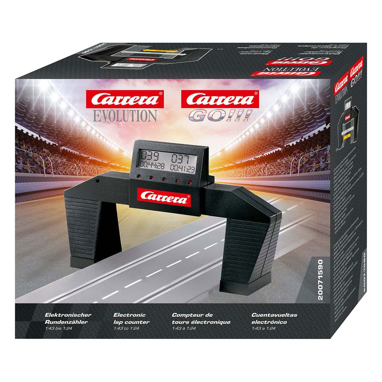 Carrera race track part - electronic lap counter