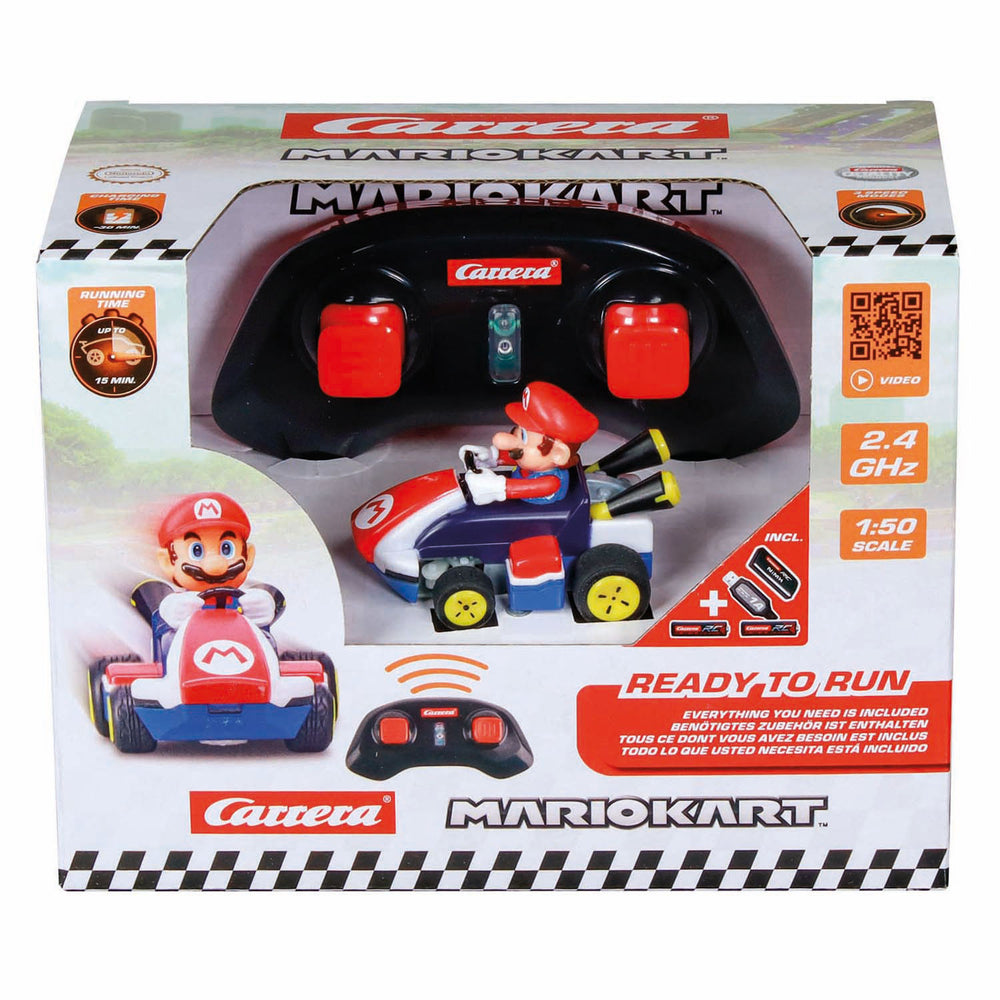 Carrera mini rc 2,4ghz mario kart - 1:50