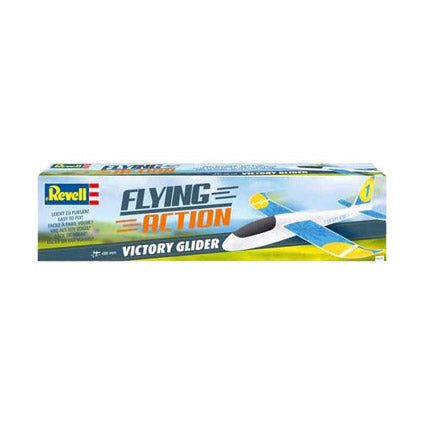 Revell model kit - flying action - victory glider airplane