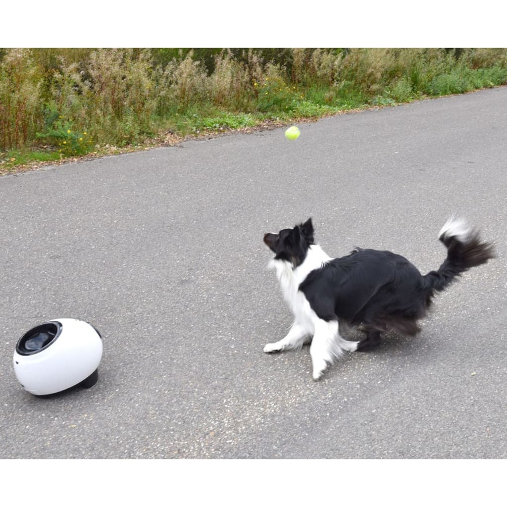 Flamingó labdadobó teniszlabdákkal elton interaktív 33x24x29 cm