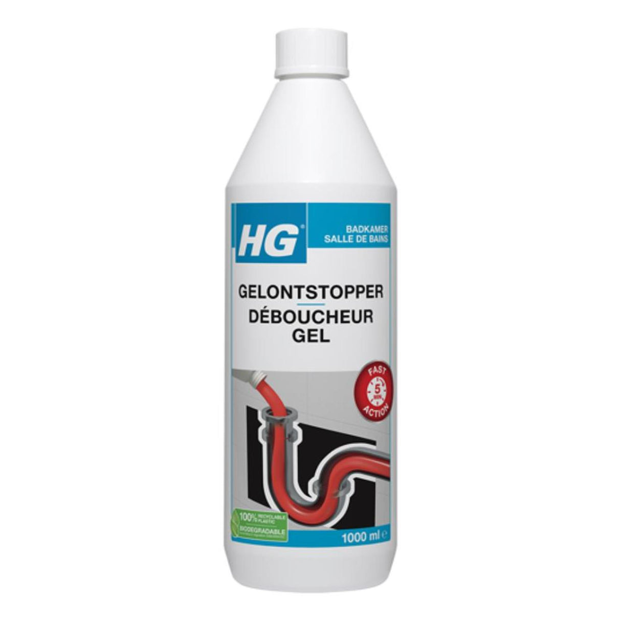 Hg gelontstopper 1l