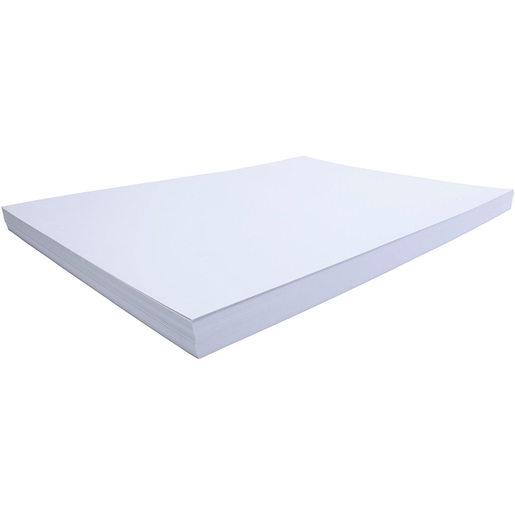 Creativ company cardboard, sheet 50x70 cm, 270 gr, white, 100 sheets 1 box