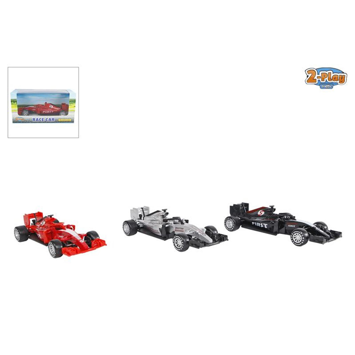 2-Play Die Cast Formule Race Auto
