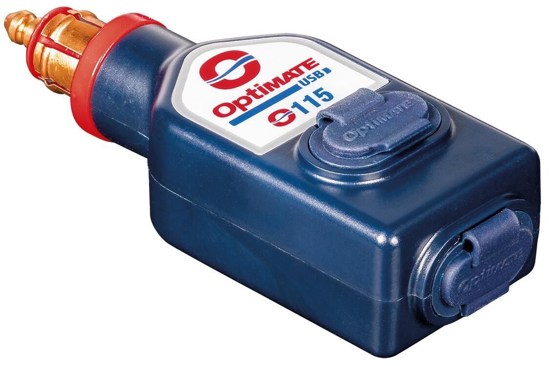 Tecmate USB adapter USB charger optimate with DIN plug