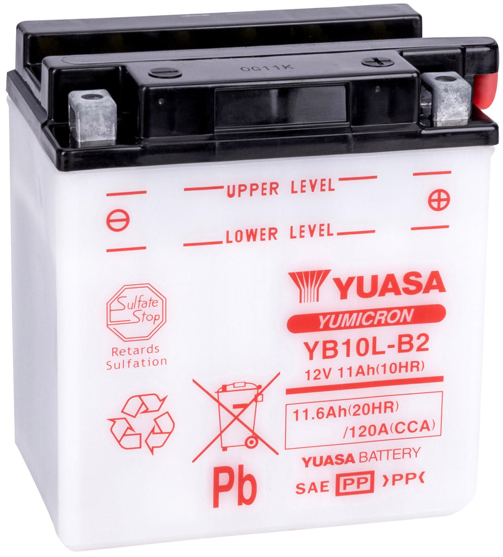 Yuasa battery yb10l-b2 battery yb10l-b2 standard without sp