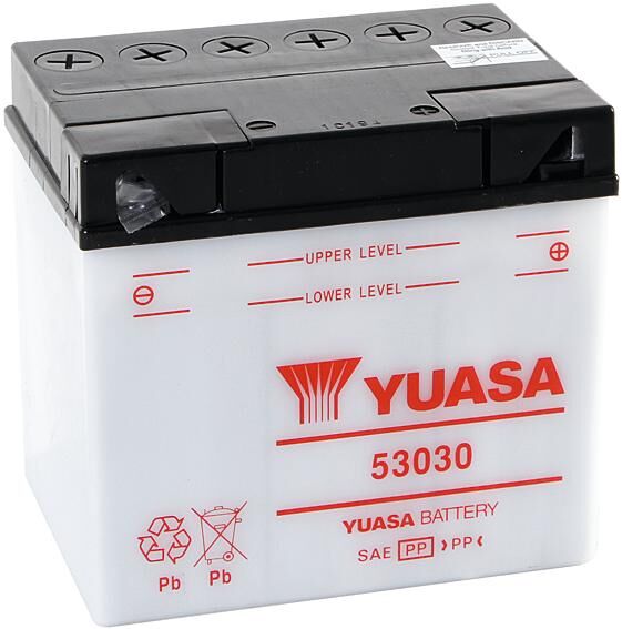 Yuasa batterij 53030 battery 53030 standard without sp
