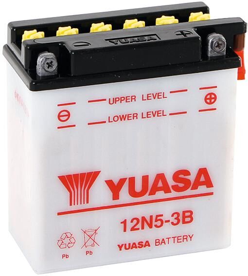 Yuasa battery 12n5-3b . battery 12n5-3b standard without sp