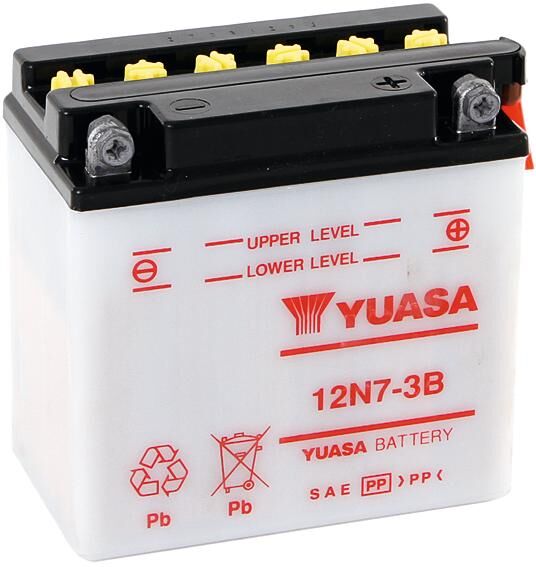 Yuasa battery 12n7-3b . battery 12n7-3b standard without sp