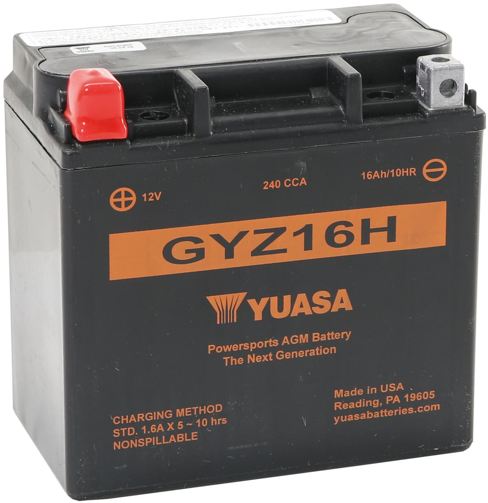 Yuasa battery gyz16h . battery gyz16h agm