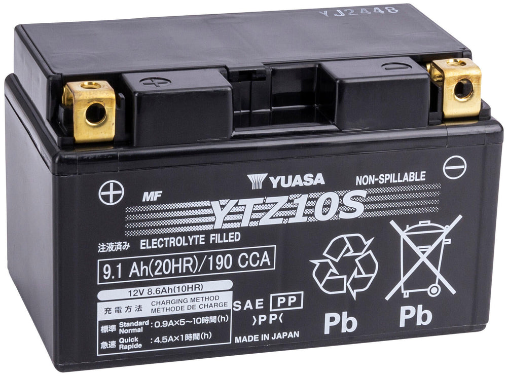 Yuasa battery ytz10s . battery ytz10s agm