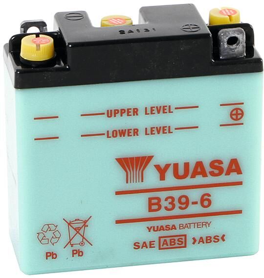 Yuasa battery b39-6 . battery b39-6 standard without sp