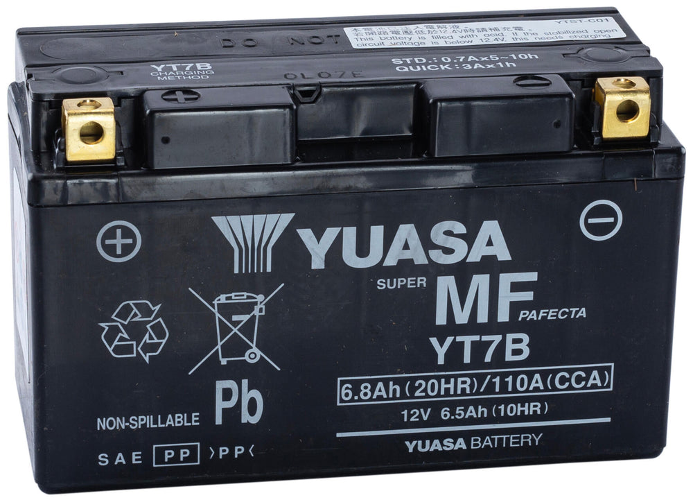 Yuasa battery yt7b yt7b-bs . battery yt7b agm