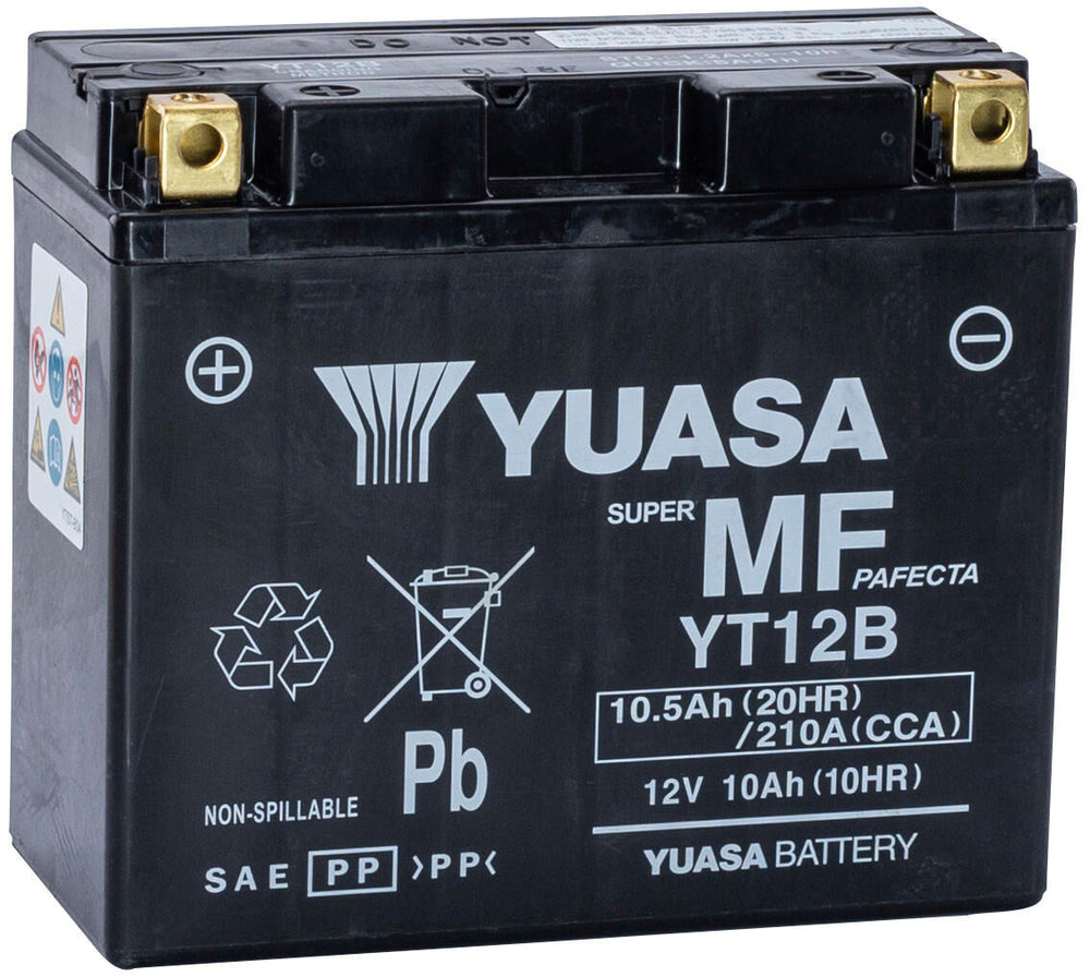 Yuasa battery yt12b-bs . battery yt12b agm