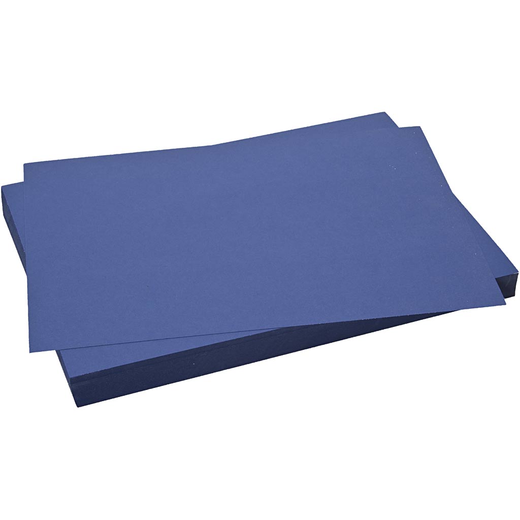 Creativ company cardboard, sheet 50x70 cm, 270 gr, dark blue, 10 sheets 1 box