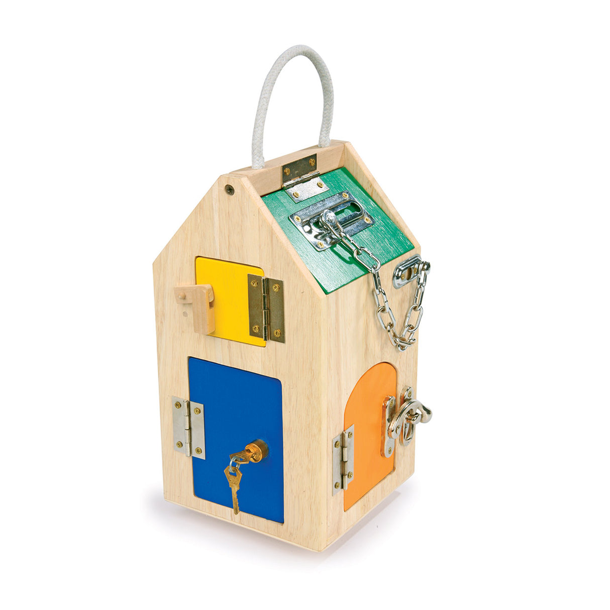 Kleines Fußhölzernhaus aus Holz