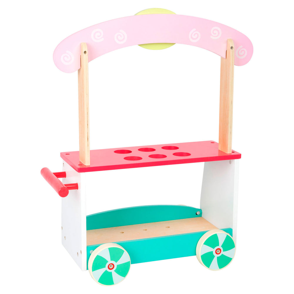 Small Foot Wooden Ice Cream Cart with Accessories