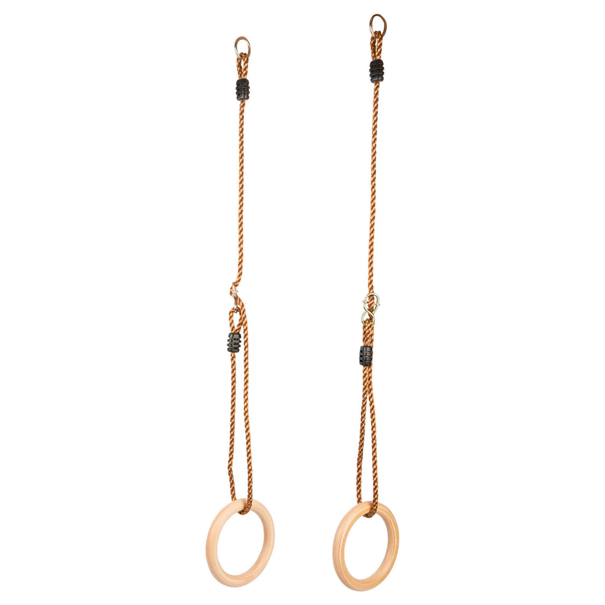 Малко стъпало - дървени гимнастически халки