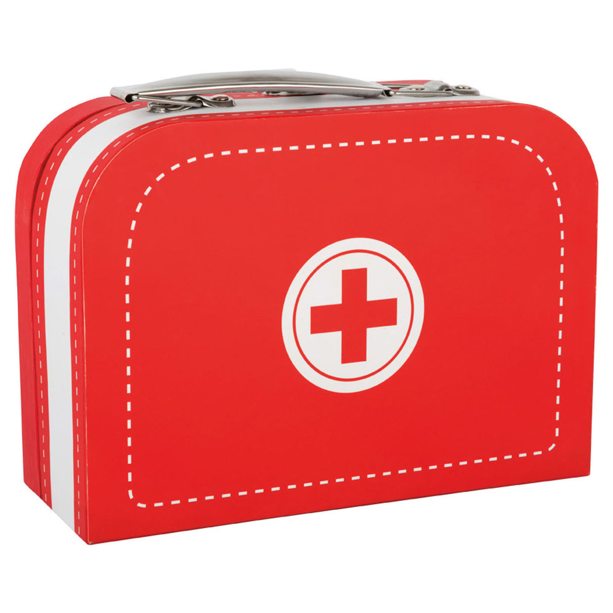 Drevený veterinárny veterinár s malými nohami v kufri, 9dlg.