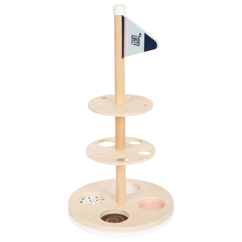 Small Foot Wooden Ice Cream Cones with Holder, 15pcs.