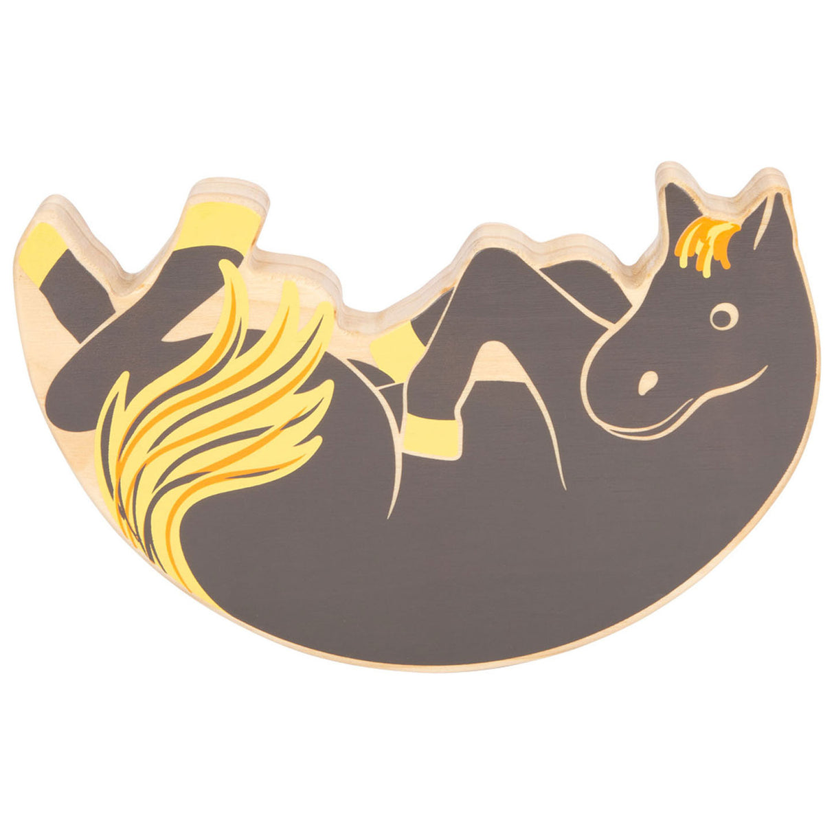 Klenge Fouss - Holzbalance Spill Päerd, 7DLG.